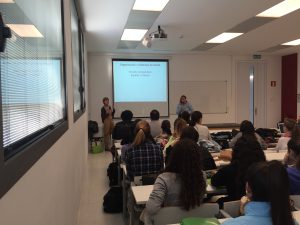 cours de Laurence Le Goff à Grenade