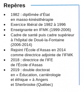 au service de la rééducation Danièle Maille